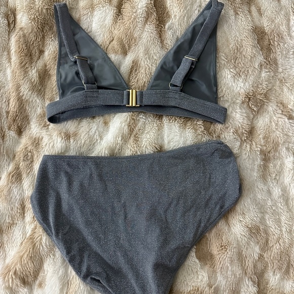 Revel Rey Silver Metallic Bikini - Picture 2 of 7